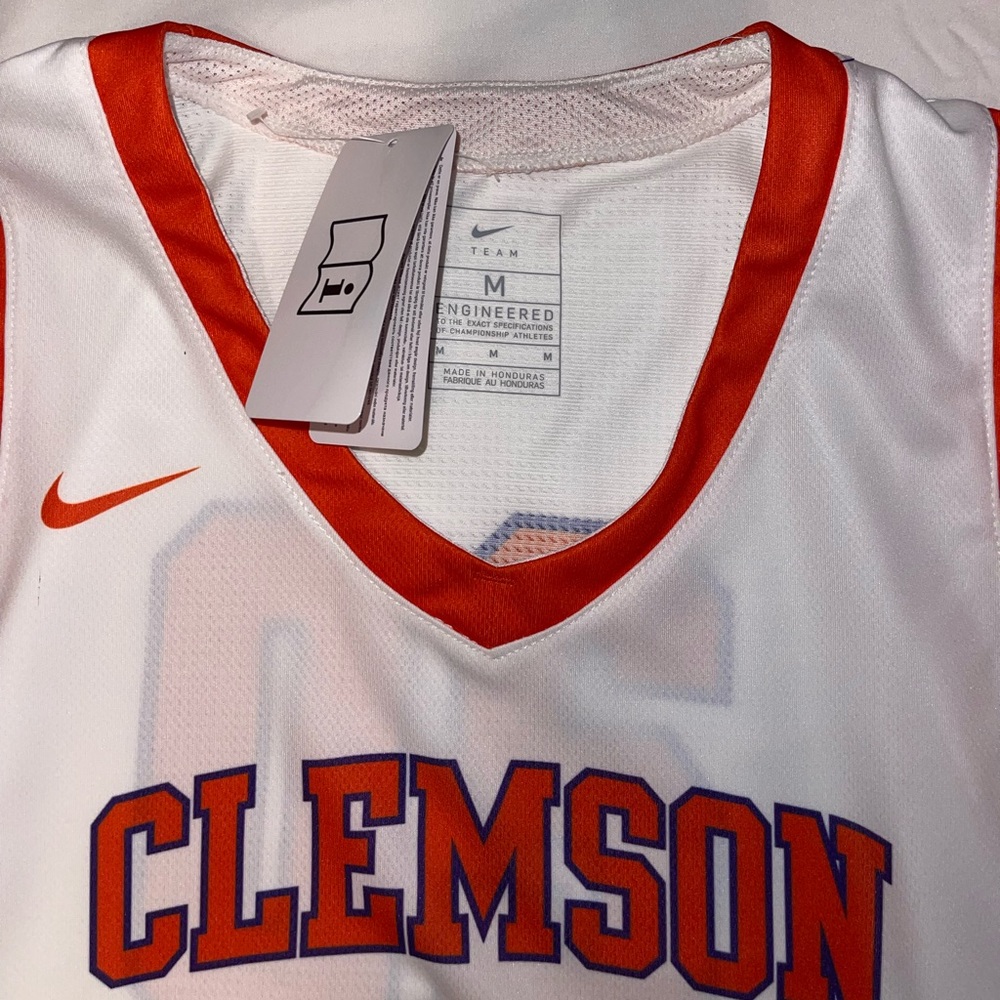 NIKE NCAAB Basketball Clemson Jersey